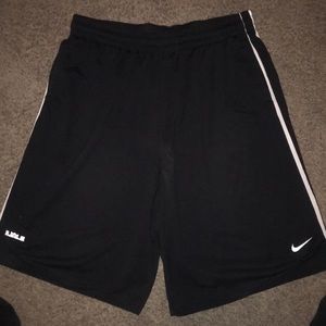 Nike LeBron James dri fit shorts with pockets